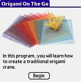 Origami On The Go для Palm OS