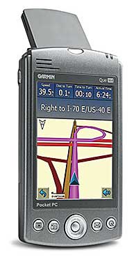 Garmin представила новый КПК с GPS на Pocket PC