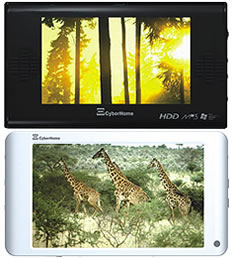 CyberHome HD-4000 и HD-7000 — портативные мультимедиа-плееры с большими экранами