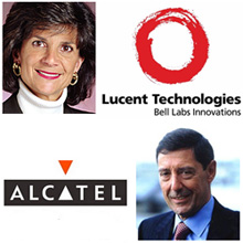 Alcatel + Lucent Technologies =   