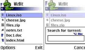 BitTorrent для Symbian