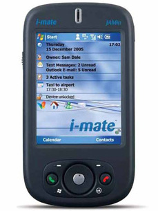 i-mate выпускает коммуникатор JAMin (HTC Prophet)