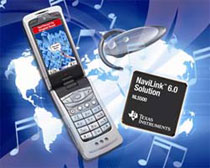 Texas Instruments   NaviLink 6.0  GPS, Bluetooth  FM
