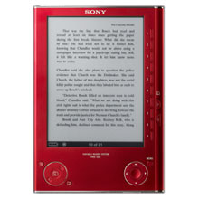 Sony Reader PRS-505 Red