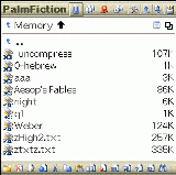 PalmFiction для Palm OS